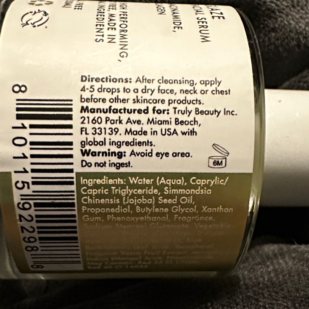 TRULY Mango Glaze Facial Serum - Cream - Picture 4 of 4